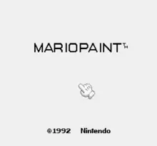 Image n° 4 - screenshots  : Mario Paint